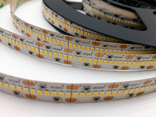 24v  light strip lighting ip20 warm white smd 2216 24w 420 leds