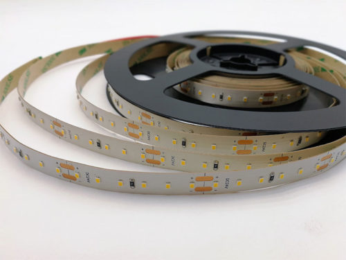 high intensity led strip lights 24v DC SMD2216 20w / m 3000k