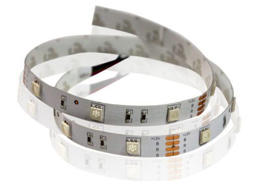 12 v led lighting strips smd 5050 30 leds / m  white color 7.2w IP20
