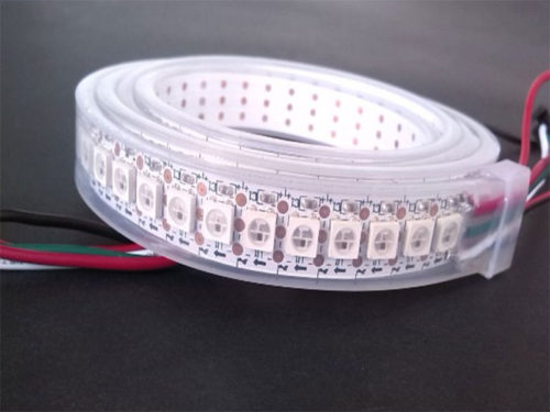 addresable led light strips WS2812b 5v 144leds dream colors waterproof
